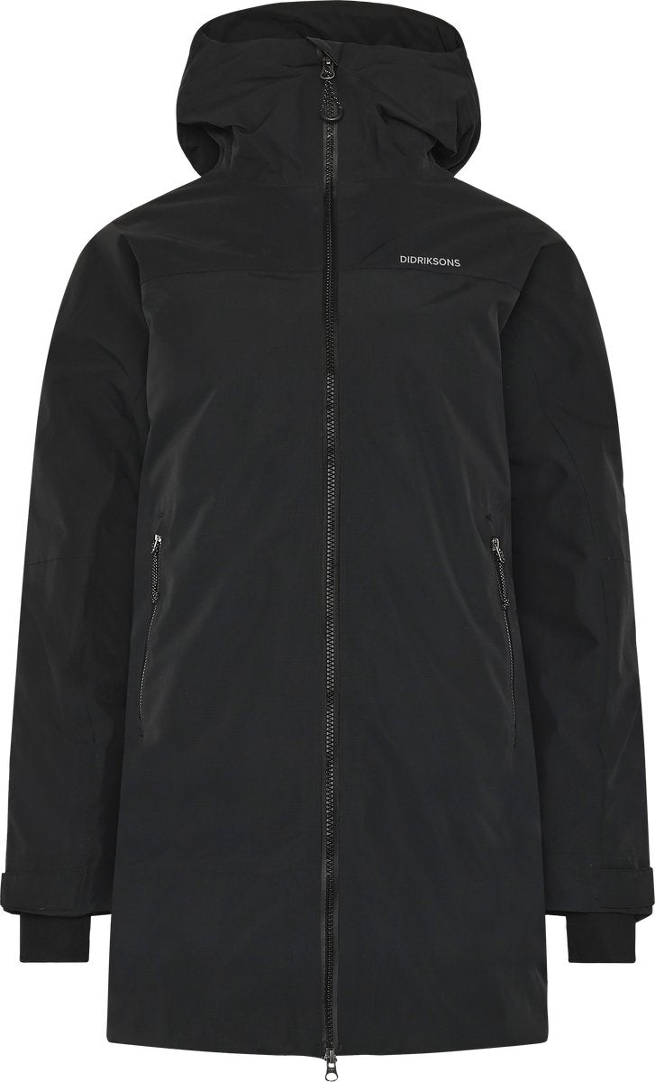 Didriksons marget wns parka dames outdoorjas - black
