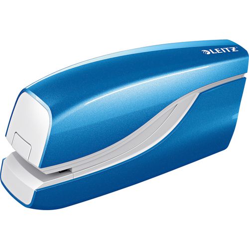 Leitz elektrische nietmachine nexxt wow 5566 blauw e1