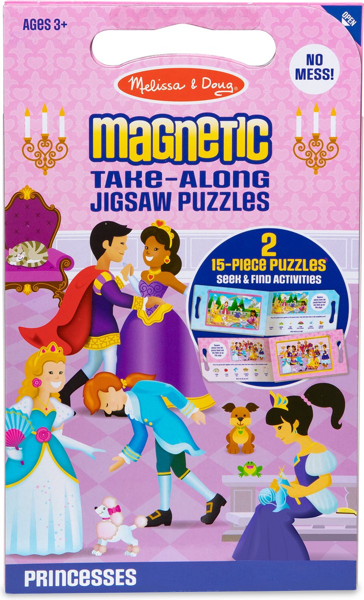 Melissa puzzelmagneet princess