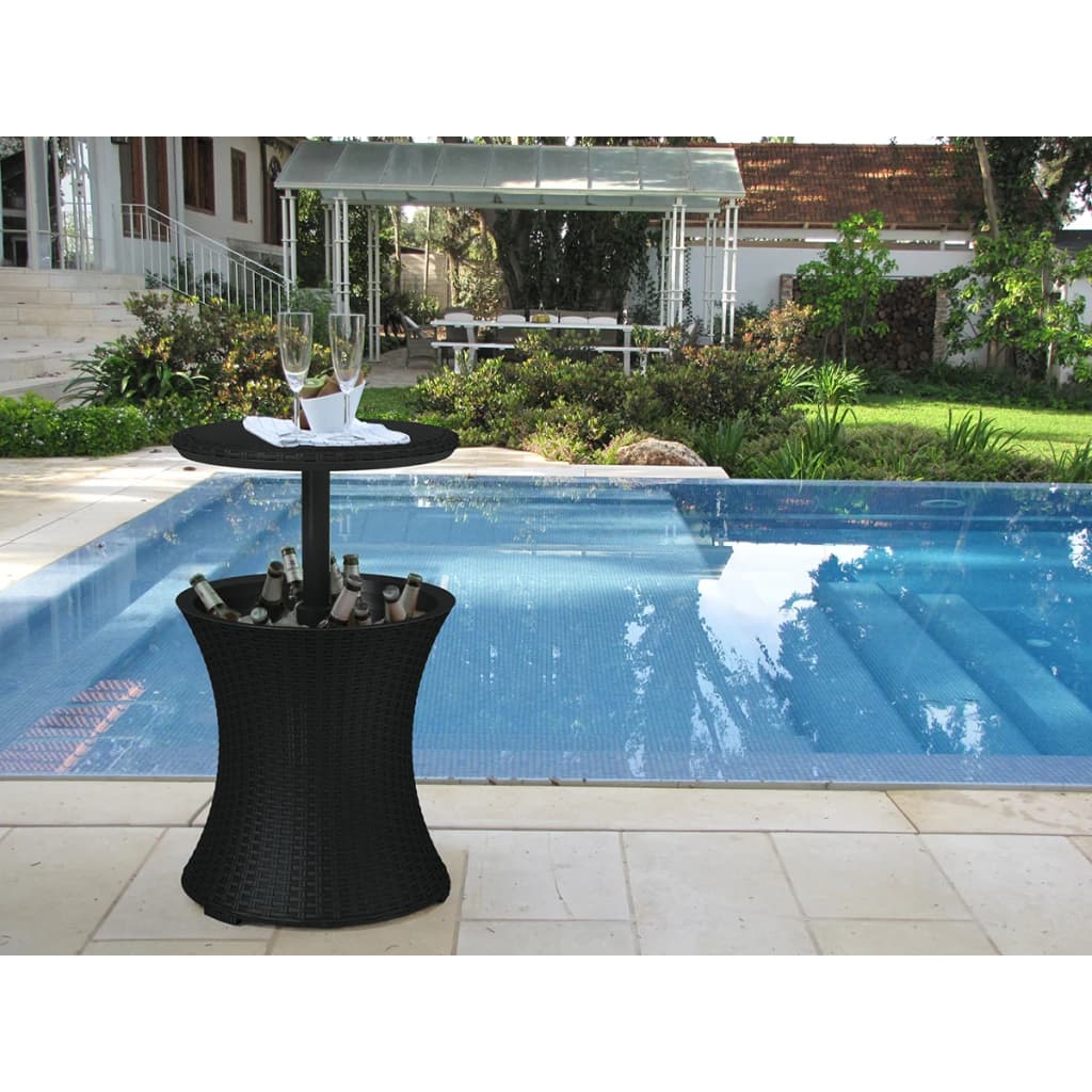 Keter Keter Cool Bar Pacific Rattan antracietkleurig 203835