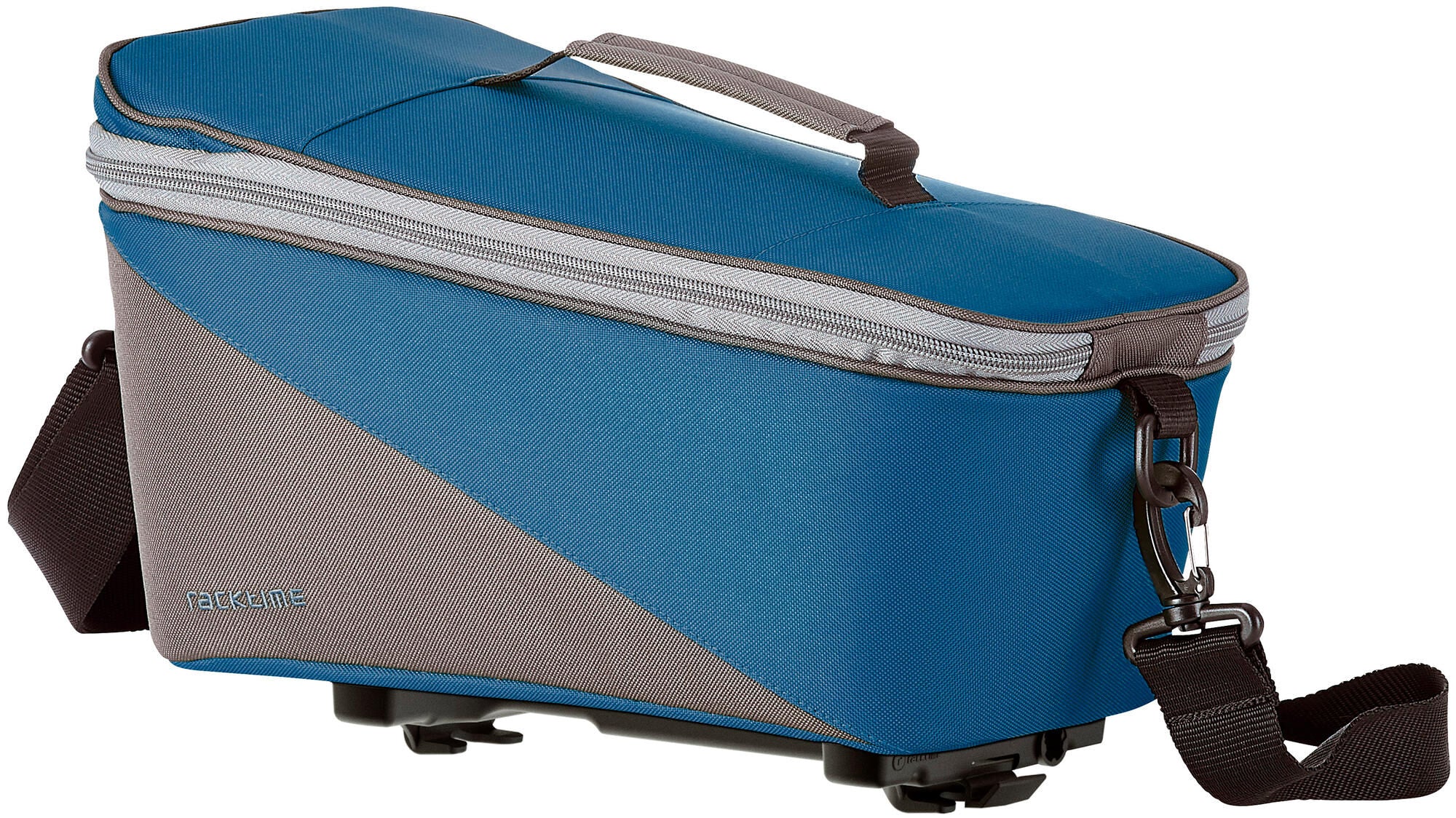 Racktime bagagedragertas talis 2.0 trunk bag talis 2.0 berry blue stone grey