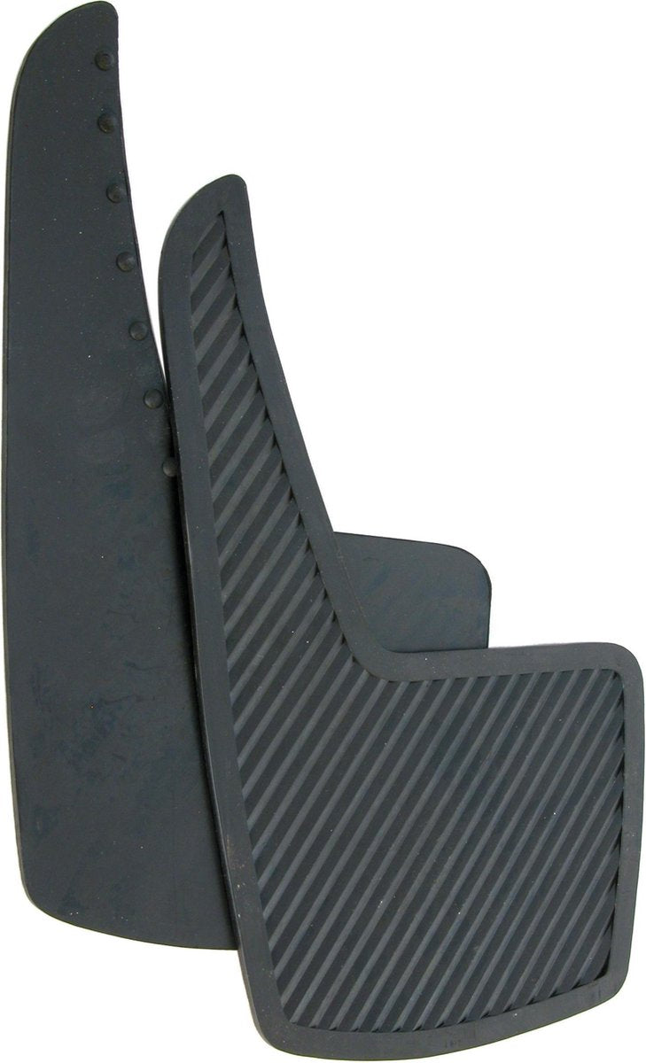 Carpoint spatlappen set 2 stuks – universeel – rubber – 36x21 cm – bescherming tegen vuil steentjes – voor auto, camper aanhanger