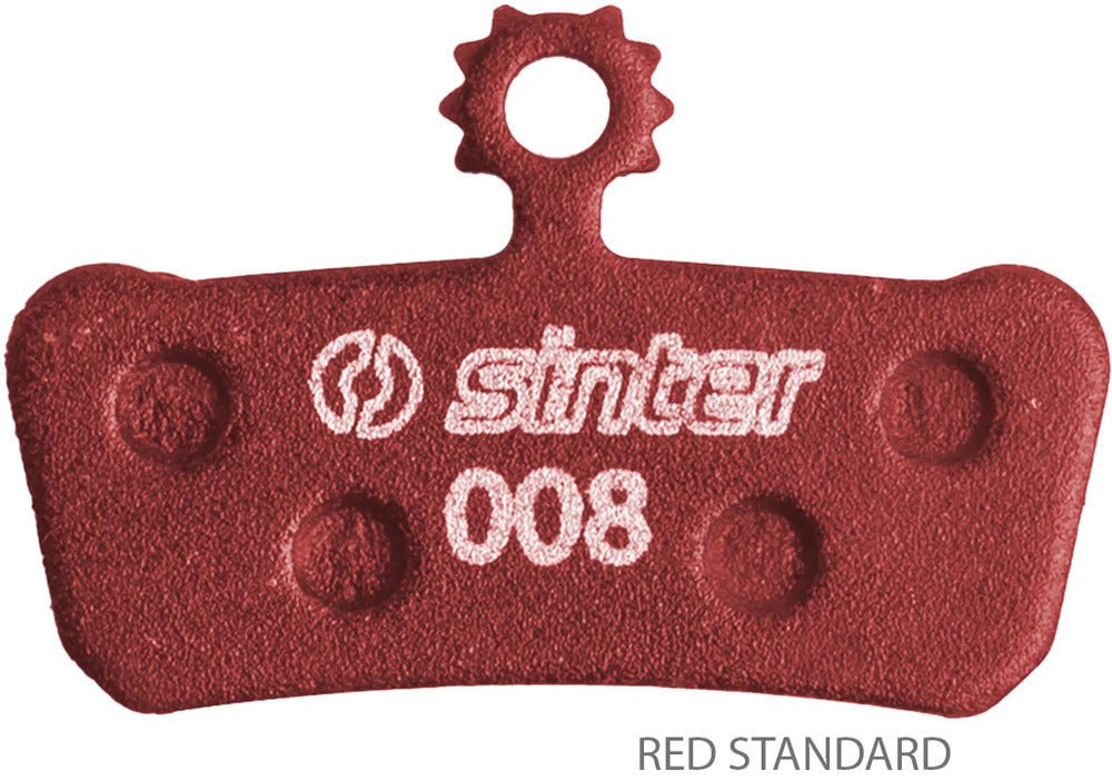 Schijfremblokken Standaard Rood