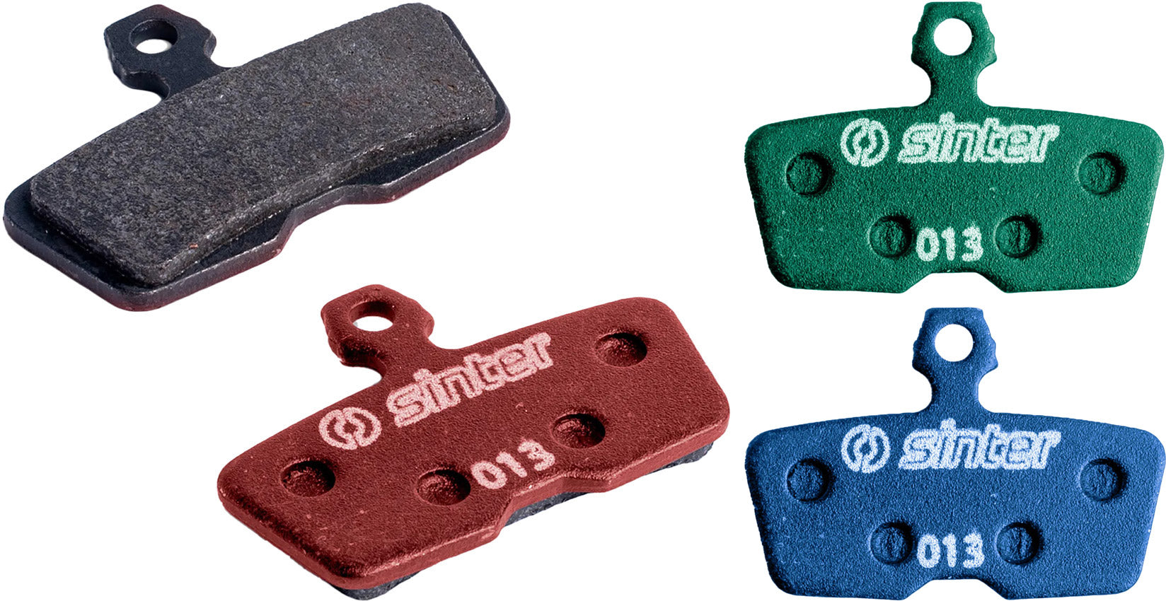 Schijfremblokken Elektrisch Blauw