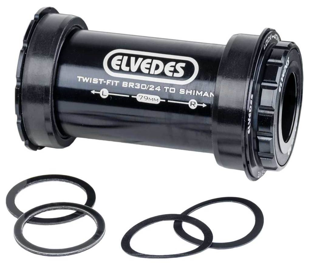 Elvedes trapas adapter Twistfit BB Right Shimano 24mm