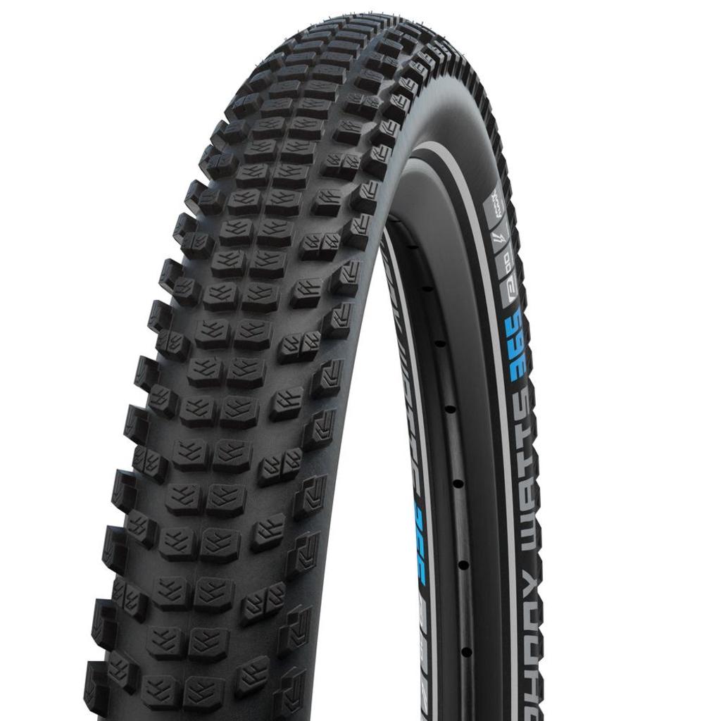 Schwalbe johnny watts 365 raceguard vouwband 27,5x2,60 (65-584) zwart reflex