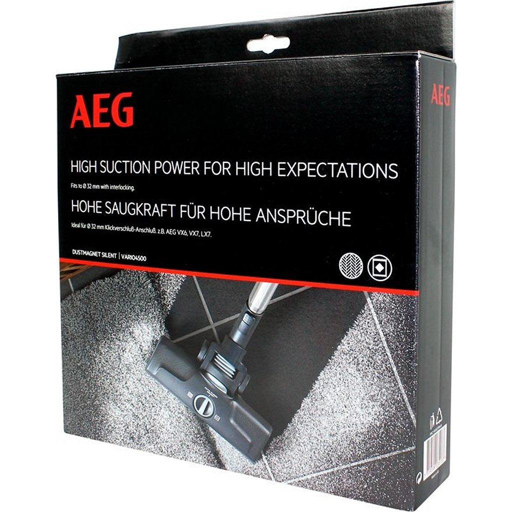 Aeg vario4500 stofmagneet stofzuiger zuigmond met 32 ​​mm in elkaar grijpend grijs