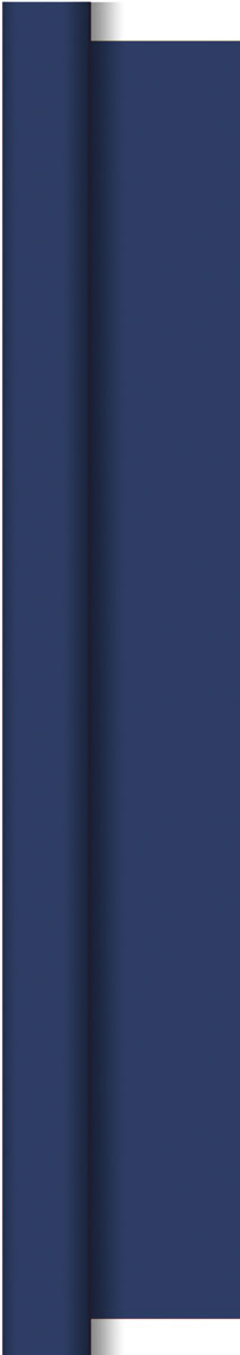 Duni damast dark blue 118x800cm