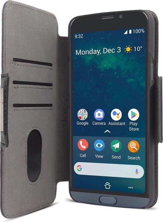 Doro Doro 8050 Portemonneehoes Zwart