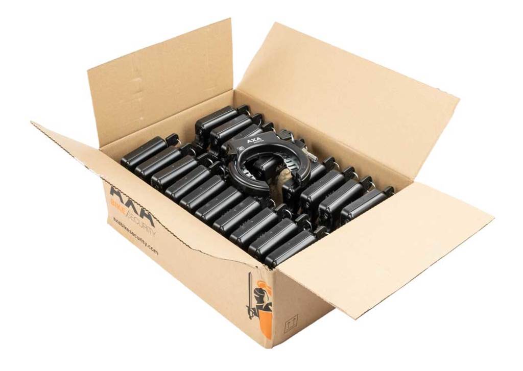 AXA Veiligheidsslot Solid Plus spatbordbev. KUNST** zwart