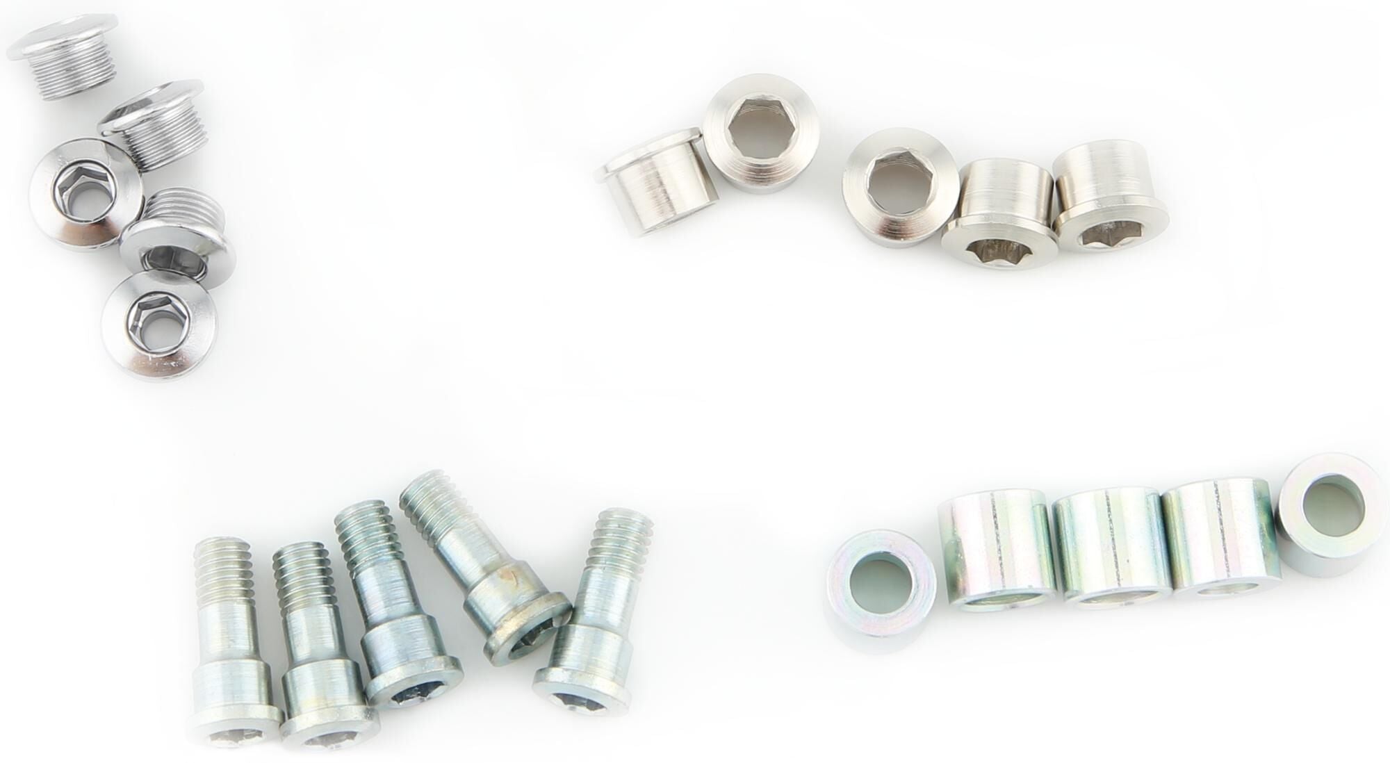 Stronglight kettingbladbout ring screw strongl. w.nuts set 5pcs