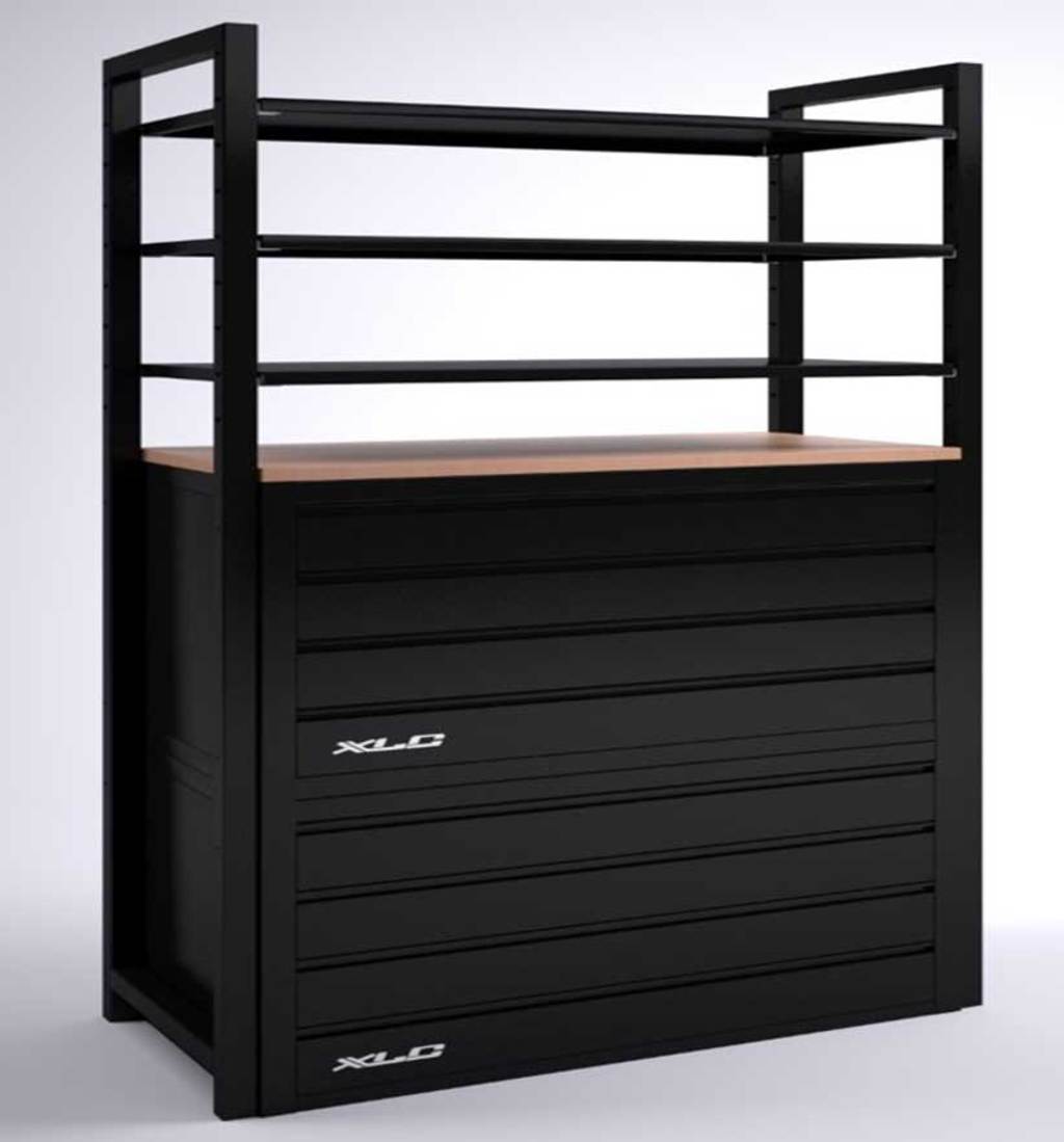 Xlc grs kast werkplaats 1250 zw ral9005 *op best*