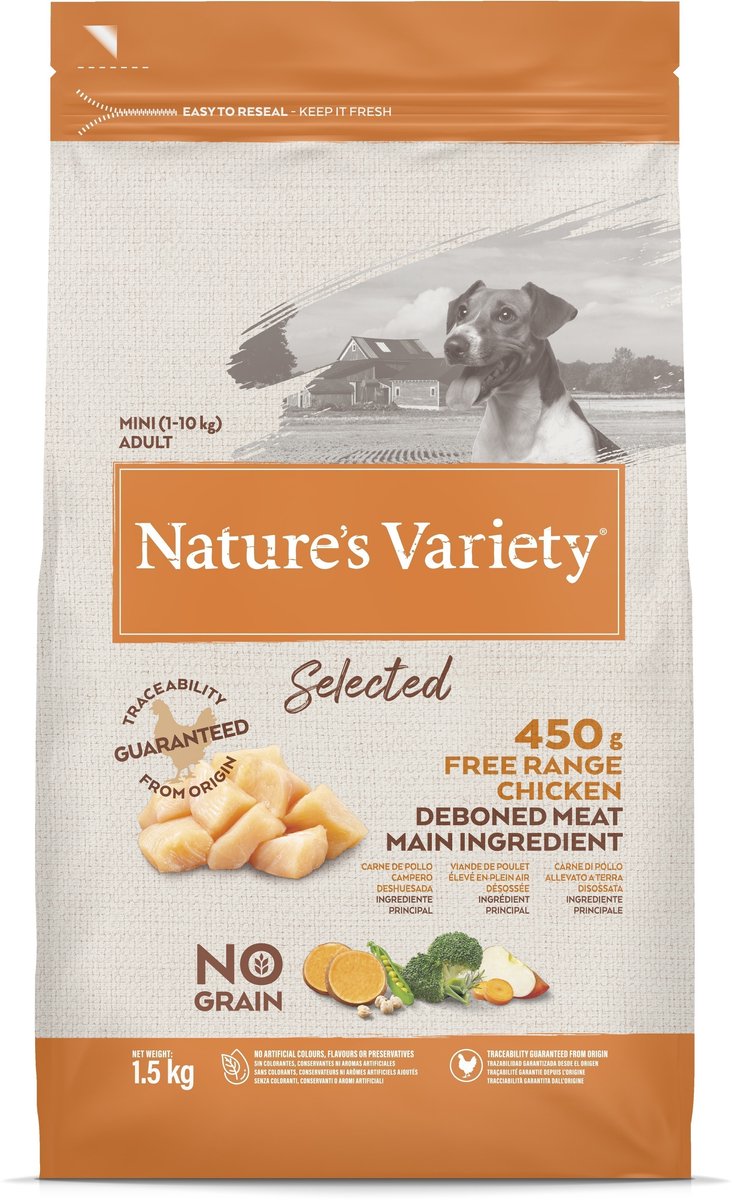 Natures Variety Geselecteerde volwassen mini scharrelkip
