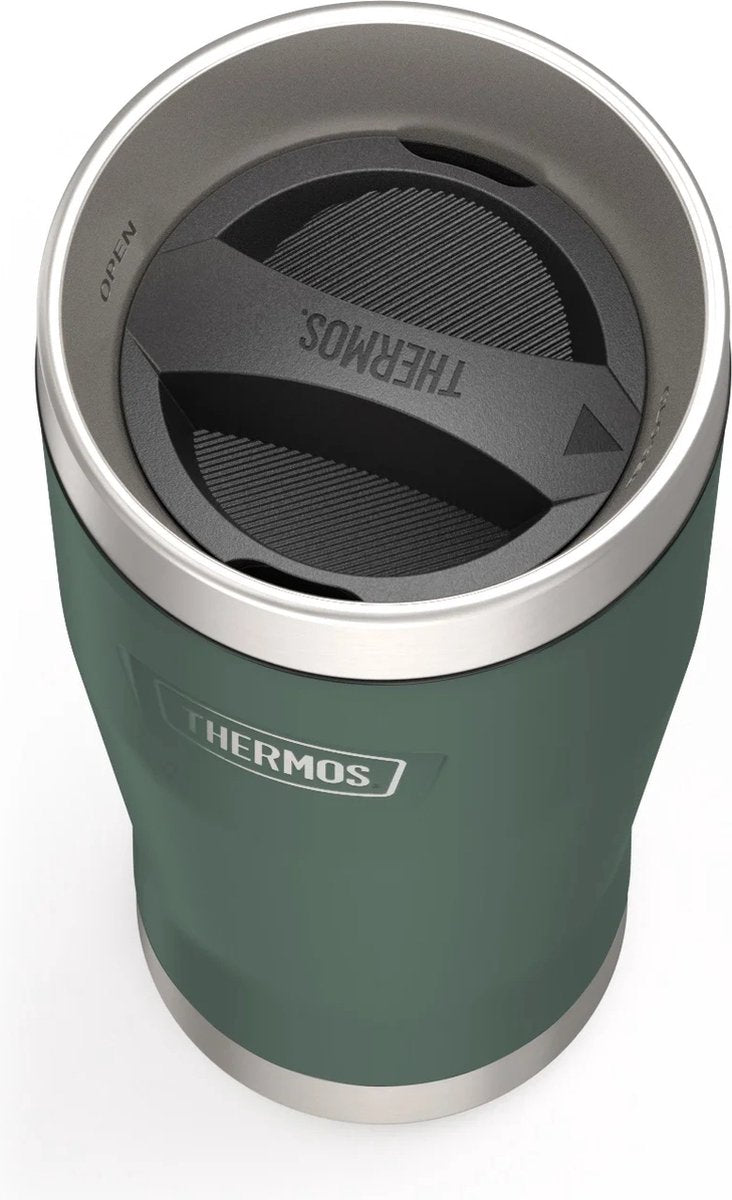 Thermos stainless icon isoleerbeker - travel mug - forest mat - 470ml