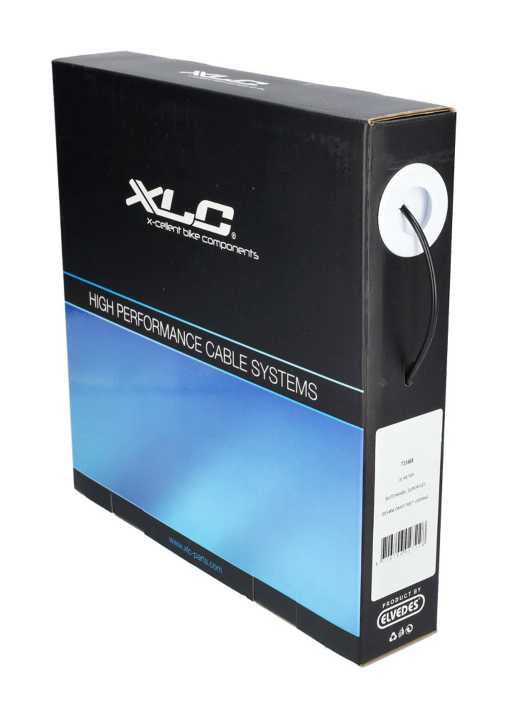 Xlc kabel wp rol buiten 3.5mm 30mtr zw