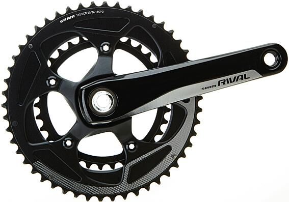 Sram crankstel rival 22 crankset rival 22 gxp 52 36t 170mm