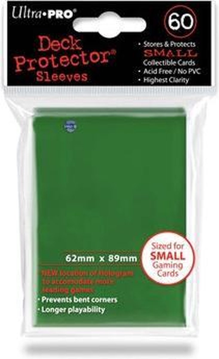 Asmodee small sleeves green (60 st.)