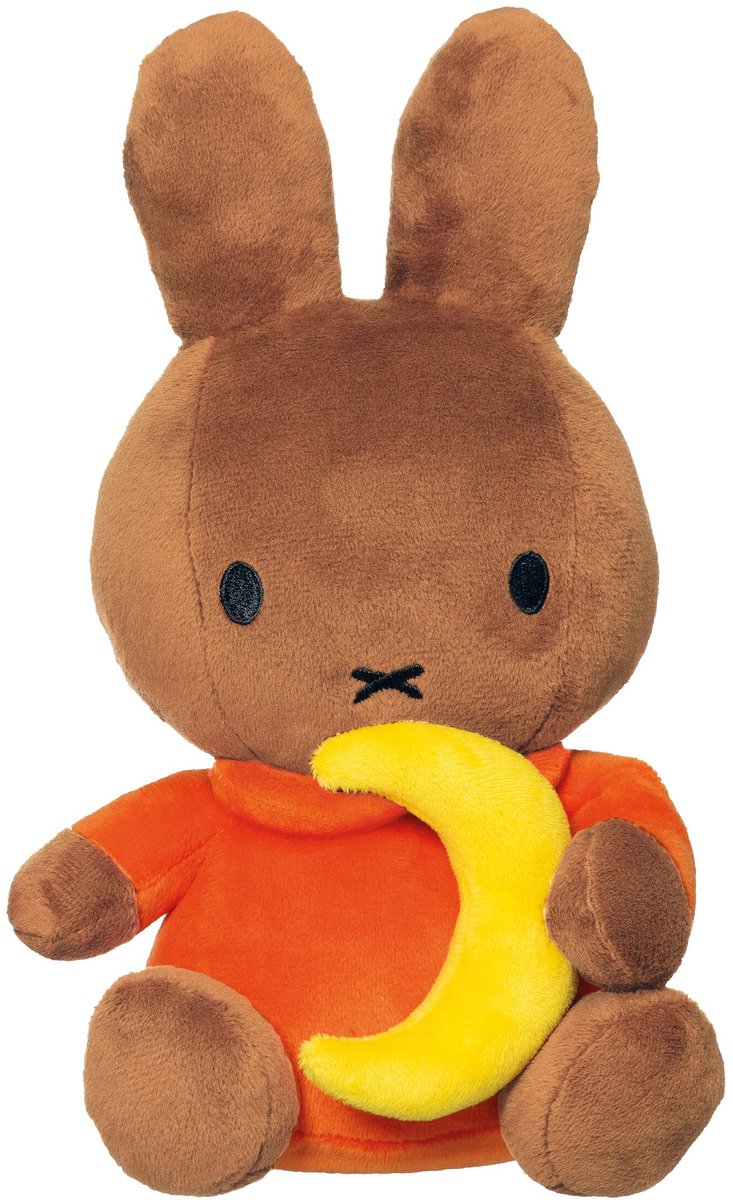 Nijntje nina knuffel met maan sikkelcel 25 cm
