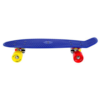 Alert outdoor skateboard 55 cm blauw