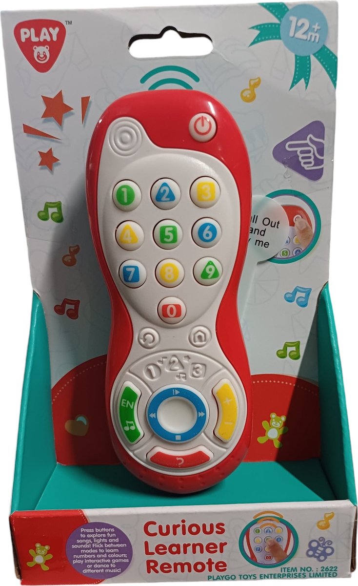 Speel go babyfoon met licht en geluid.