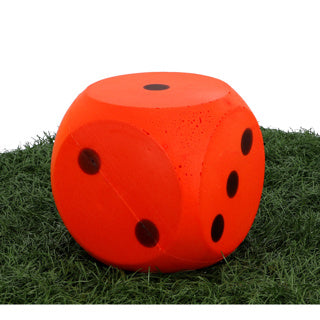 Basis dobbelsteen zacht rood 16 cm
