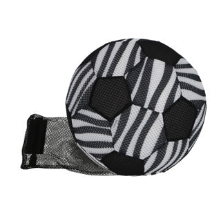Alert bal indoor voetbal met netje 23 cm | 6 stuks