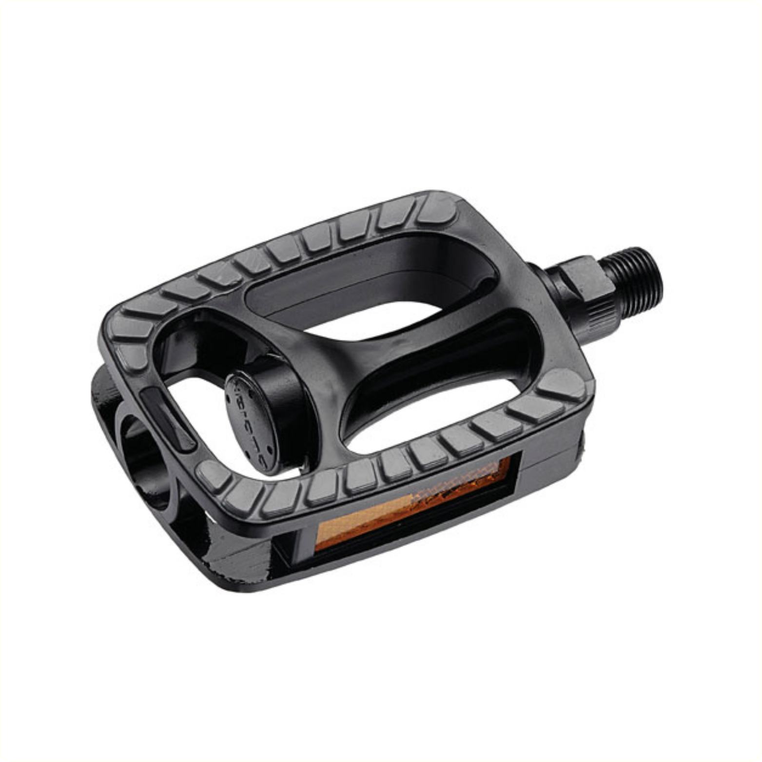 Union pedalen SP-813. 9 16 Kunststof, zwart grijs antislip (hangverpakking)