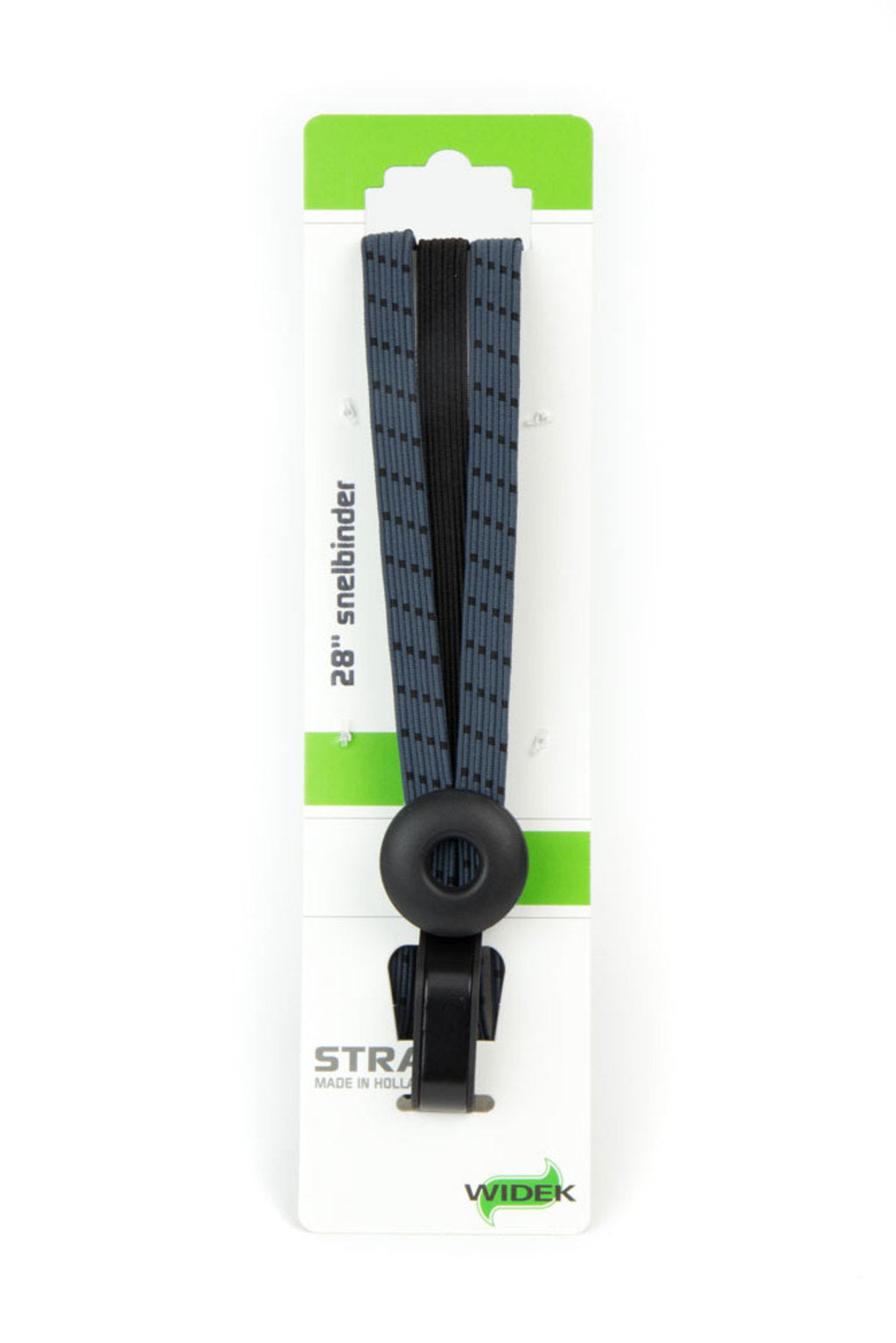 Qibbel widek triobinder oog met haak 3x12mm zwart blauwgrijs