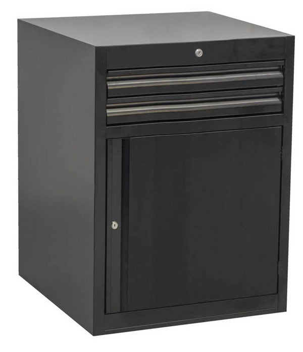 Unior grs ladenkast 2l + deur zw *op bestelling*