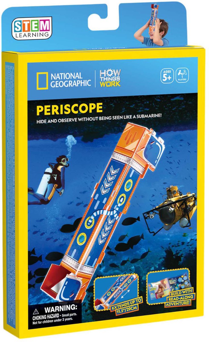 Cubic fun 3D puzzel National Geographic Stem Periscoop