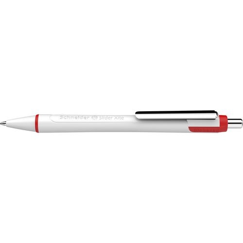 Balpen schneider slider xite rood 0,7 mm clip
