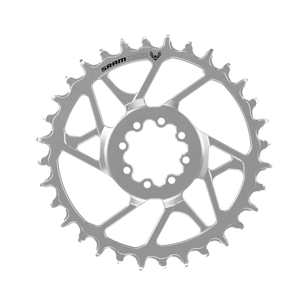 Sram kettenblatt eagle 90 transmission chainring eagle 90 t-ty. 32z. 3 mm off silb.