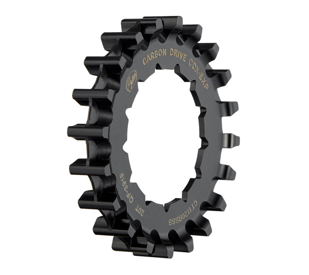 Gates tandwiel cdx 20t rohloff splined zwart