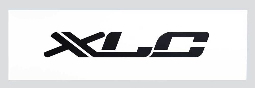Xlc stelling logo25 foambord 99x30cm wit
