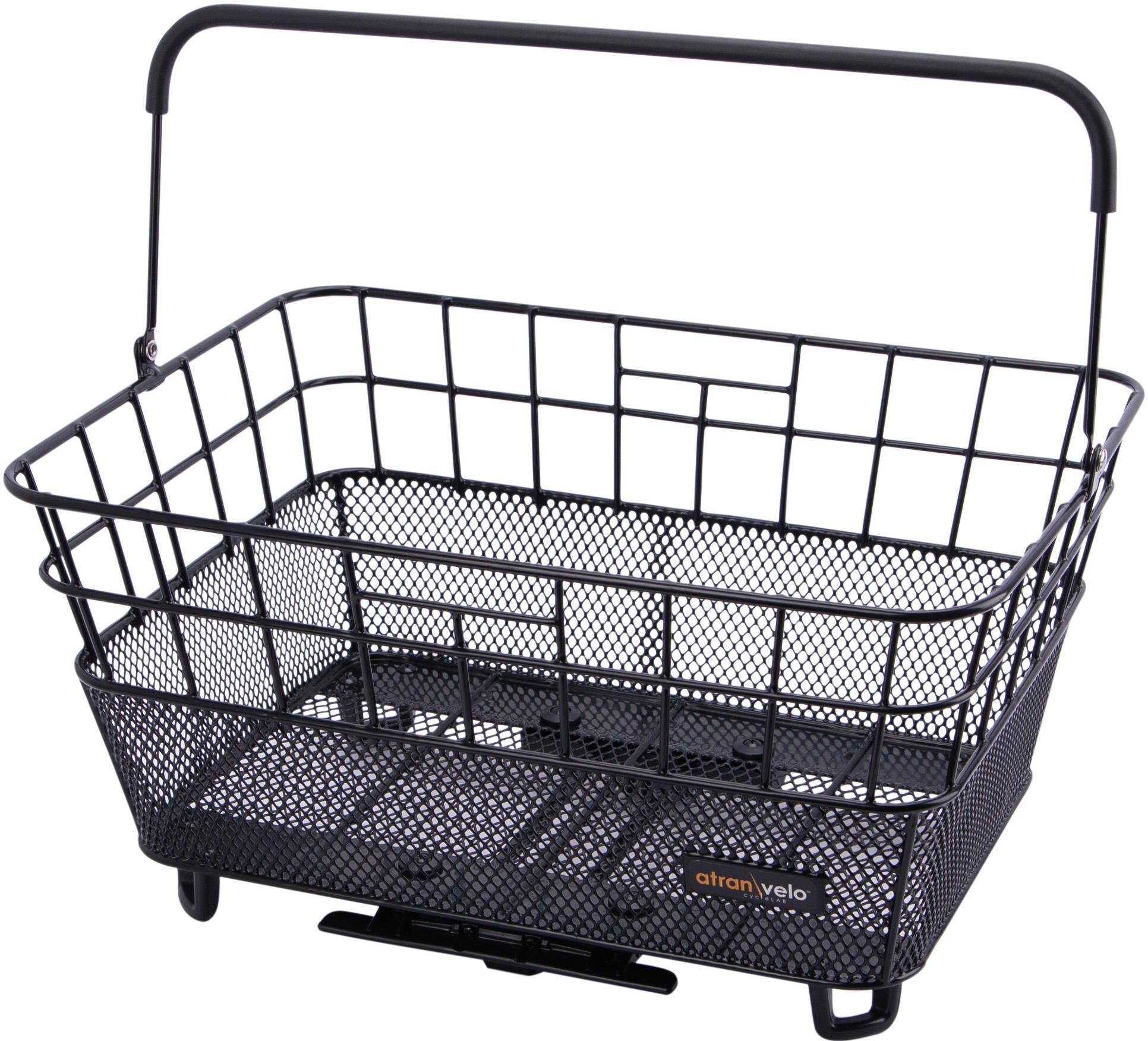 Atranvelo fietsmand, achterop bring l avs rear basket bring l avs black