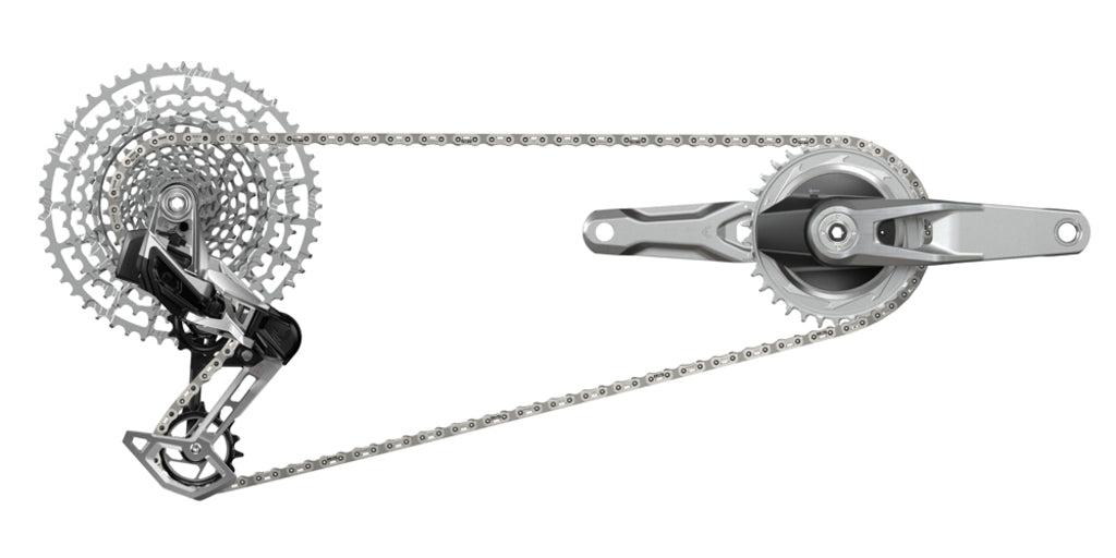 Sram schakelgroep-set 1987 eagle axs transmission set 1987 eagle tt 170 mm 32 34 z silver