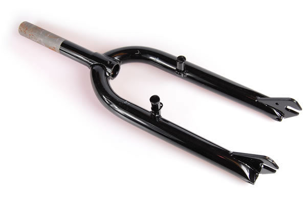 Bmx vork 20 freestyle zwart met nok
