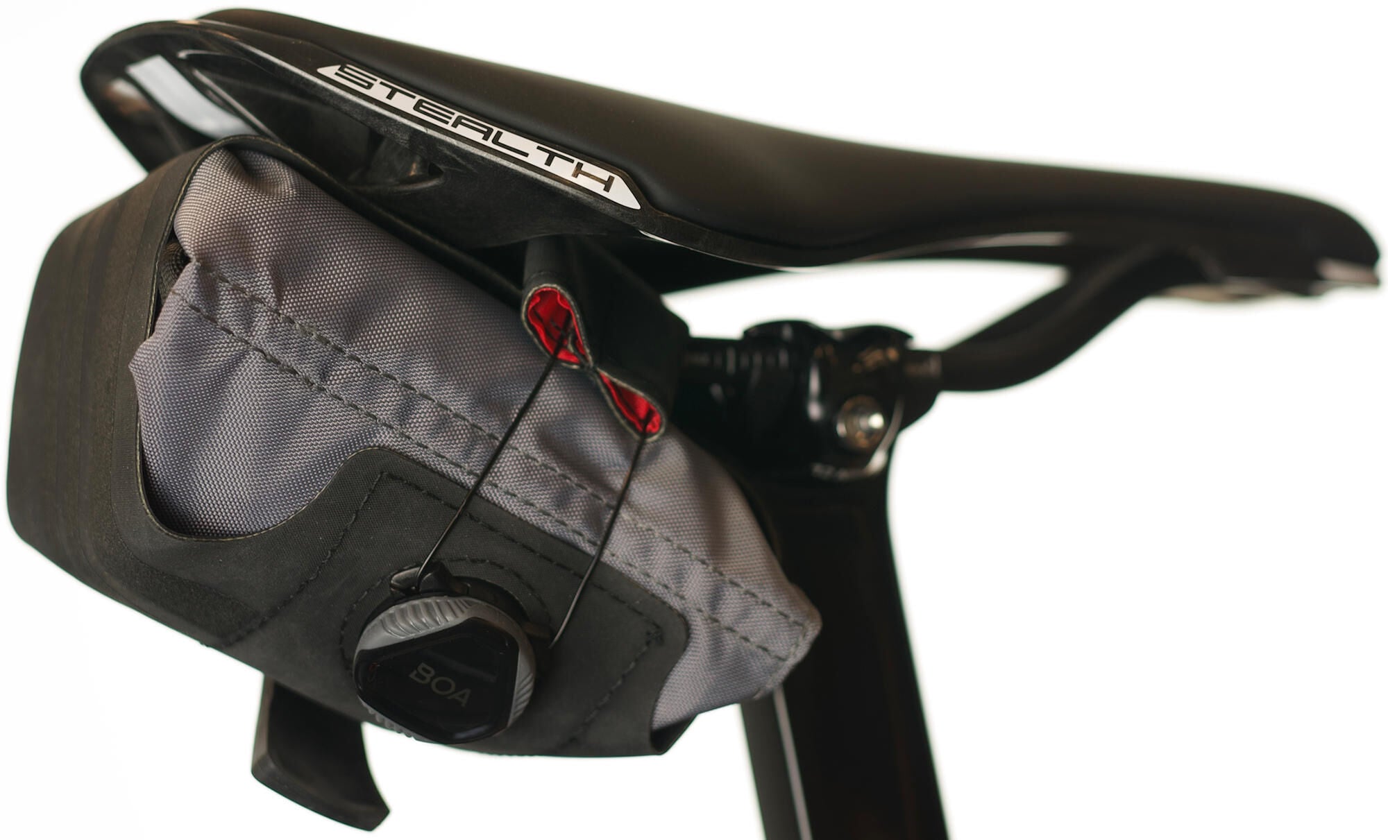 Silca zadeltas asymmetrico saddle bag asymmet. grey red