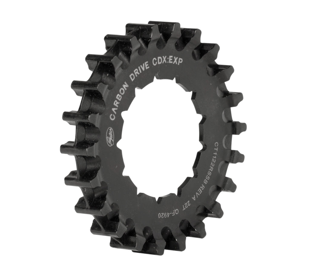 Gates sprocket cdx 22t rohloff splined zwart