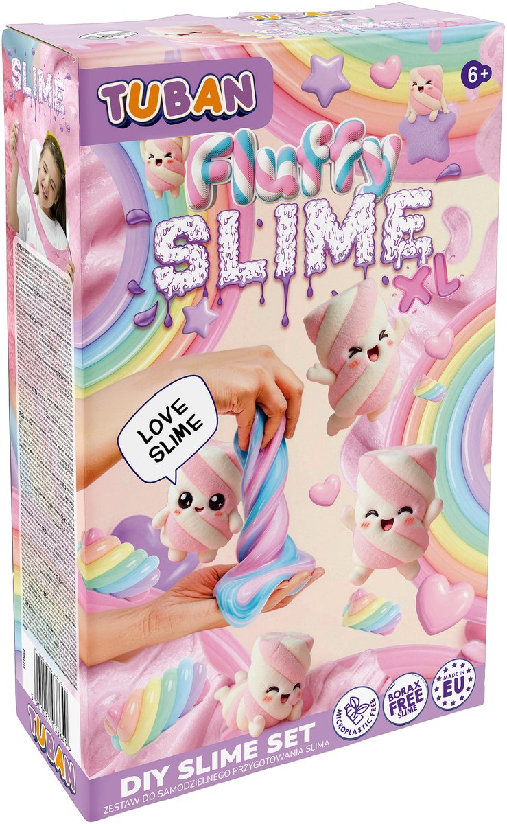 Tuban knutselkit diy slijm | fluffy xl