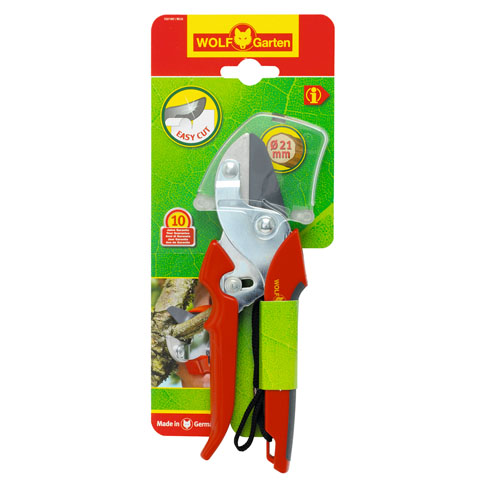Wolf-garten snoeischaar rs-en - aambeeld - max. knipdiameter 19 mm - geschikt voor links- en rechtshandige