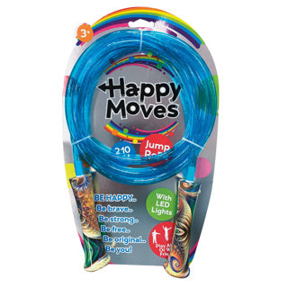 Happy moves springtouw led 210 cm 2 assorti | 4 stuks