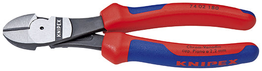 Knipex kracht-zijsnijtang 74 02 140 kniptang (rood)