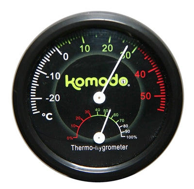 Komodo thermometer hygrometer analoog