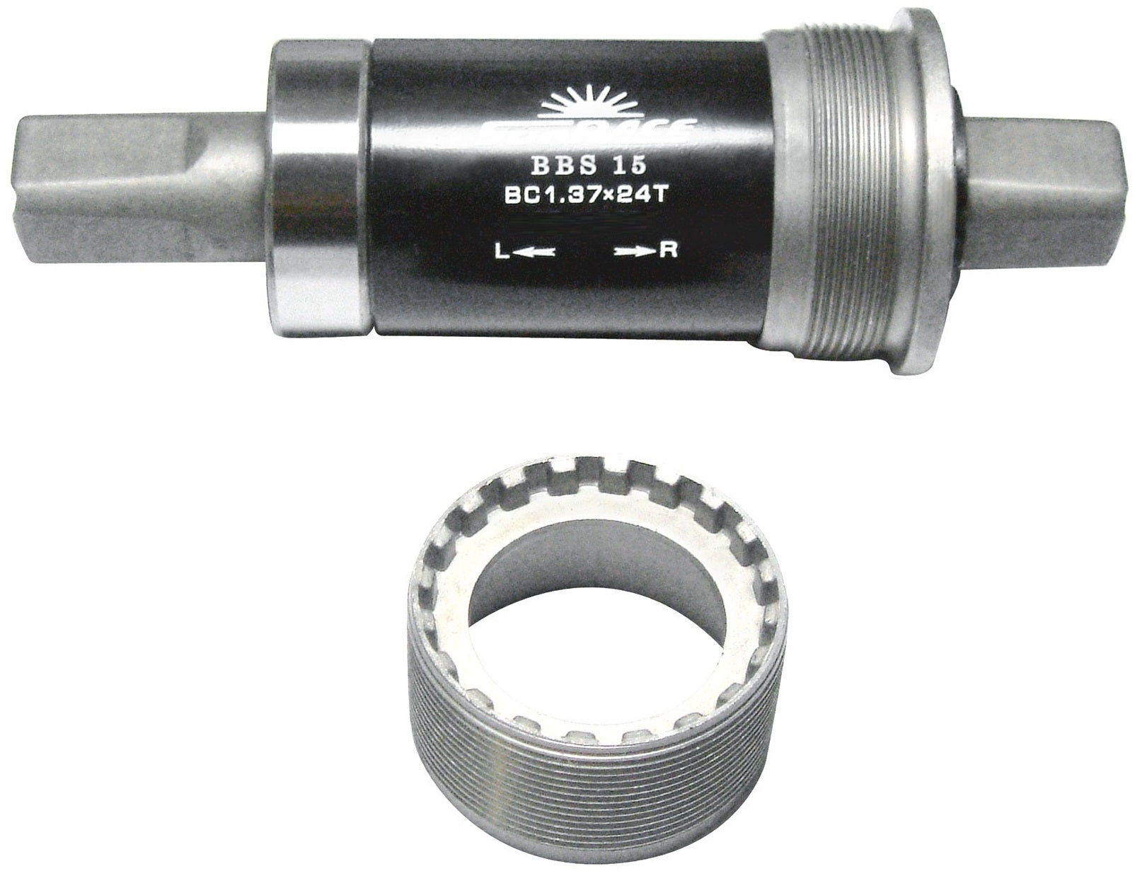 Boîtier de pédalier SunRace k.bearing sans clé 110mm 111mm BSA