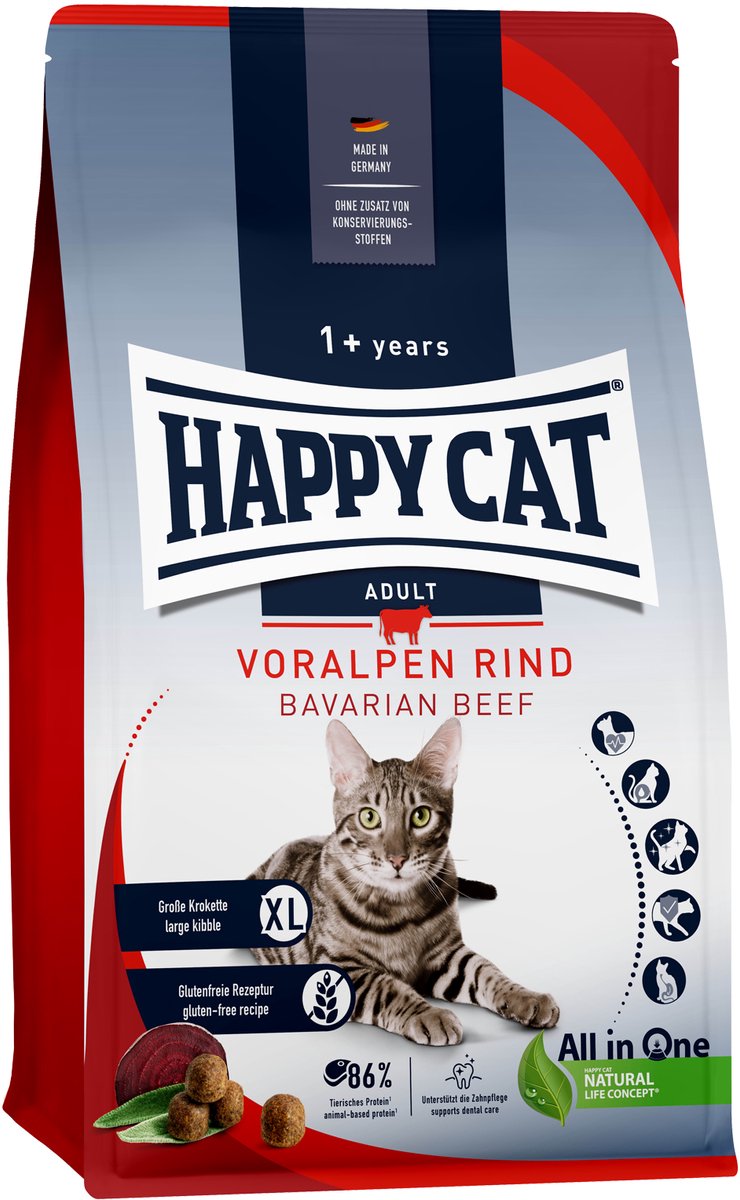 Happy cat culinary kattenvoer - rund - 10 kg