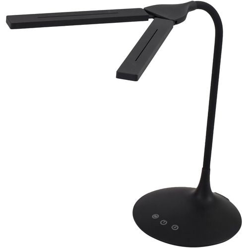 Bureaulamp alba ledtwin n zwart