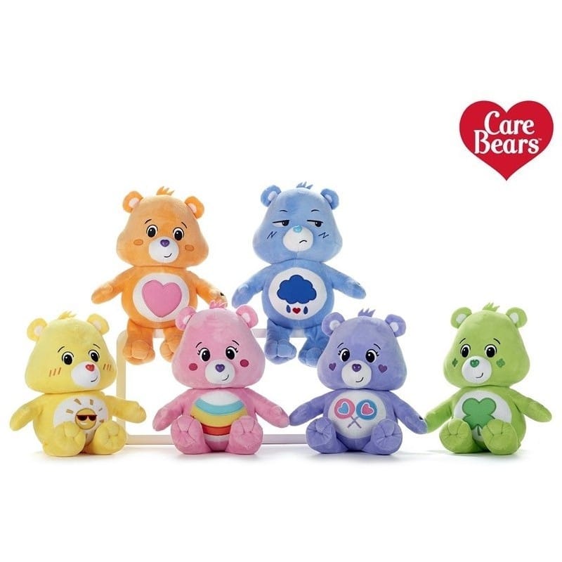 Jonotoys troetelbiertjes 6 assorti 21 cm groot