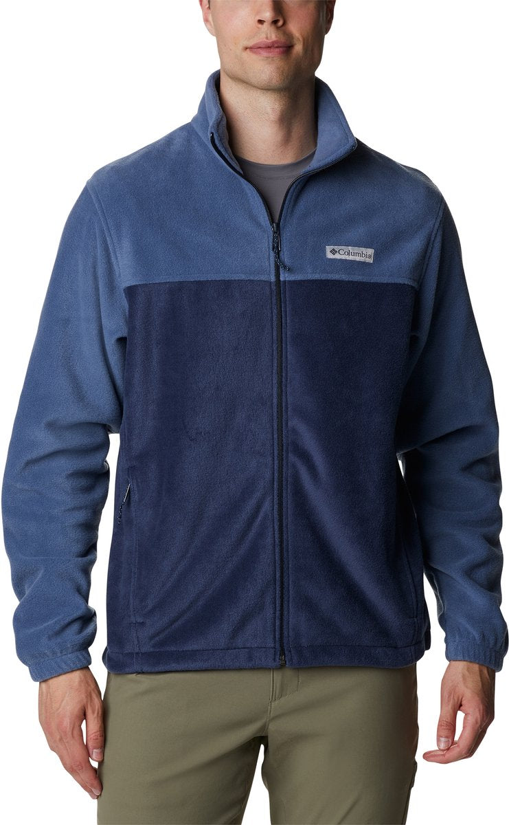Columbia steens mountain™ full zip 2.0 fleece jas heren - fleece jas met volledige ritssluiting - fleece vest - blauw - maat xxl