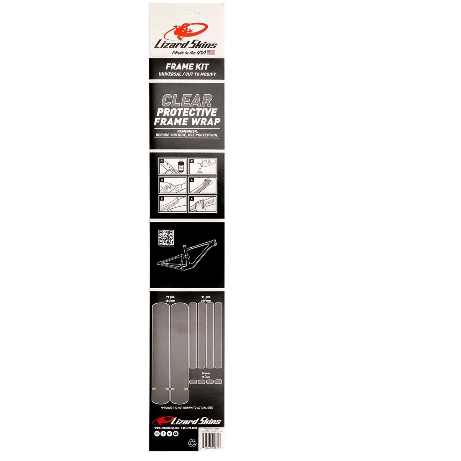 Hagedissenhuiden - beschermfolie transparante framekit